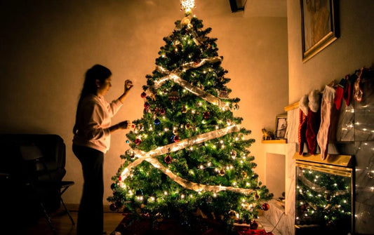 The magic of real Christmas trees in Sanctuary Lakes