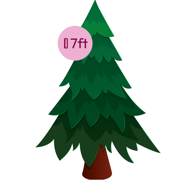 7ft Christmas Tree