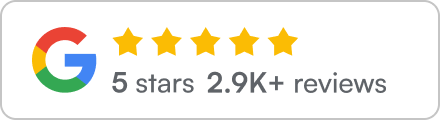 5 star google reviews badge
